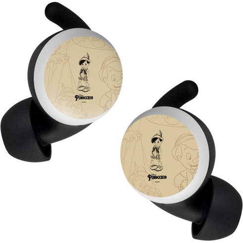 Disney Pinocchio Sketches Portrait Google Pixel Buds Skin